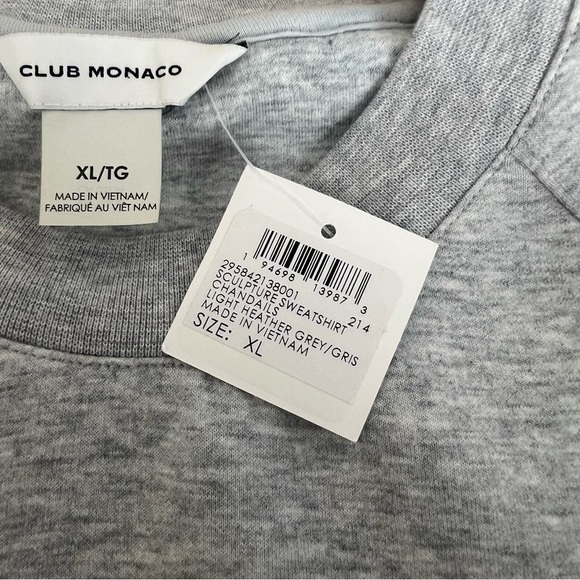 ✨Club Monaco✨ Sculptural Sweatshirt🌼 - Picture 6 of 8